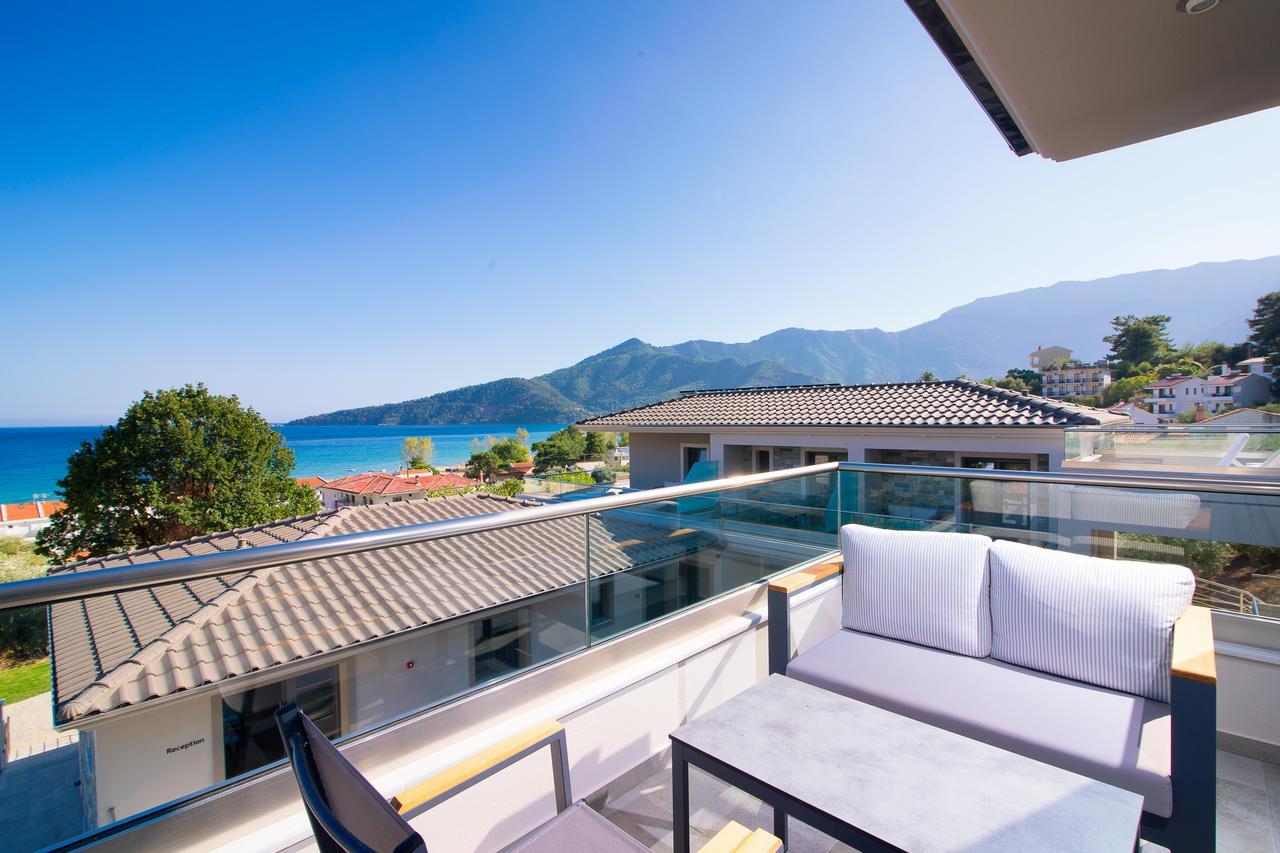 Semiramis Luxury Suites Chrisi Ammoudia Eksteriør billede