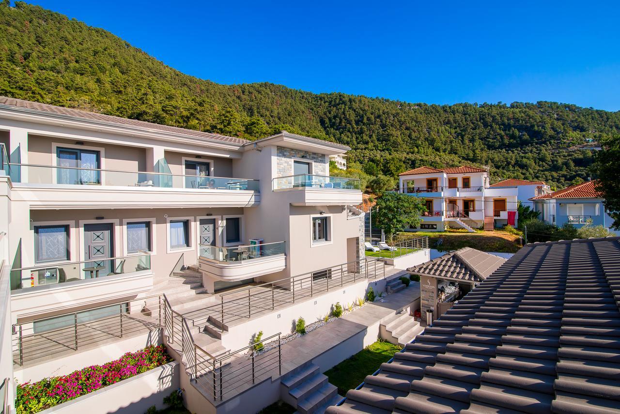 Semiramis Luxury Suites Chrisi Ammoudia Eksteriør billede
