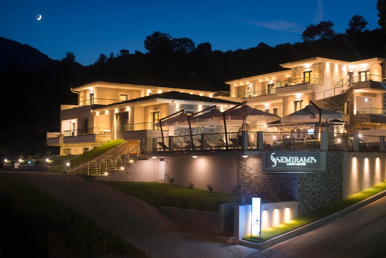 Semiramis Luxury Suites Chrisi Ammoudia Eksteriør billede
