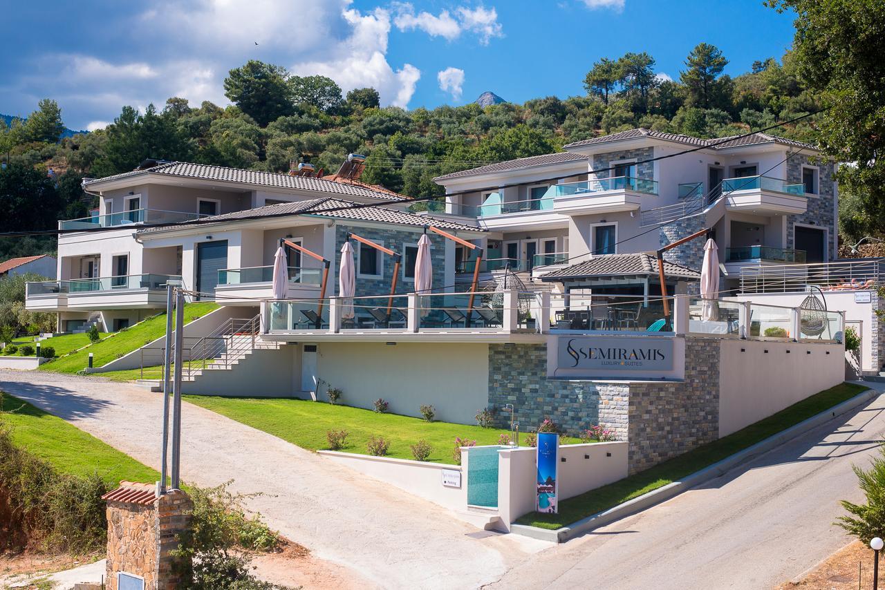 Semiramis Luxury Suites Chrisi Ammoudia Eksteriør billede